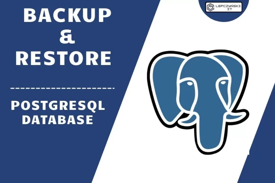 Backup and restore Postgresql database easy