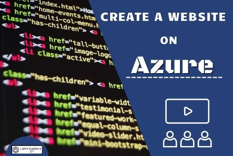 How easy and fast you can create www website on Azure 2022