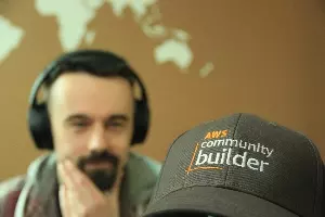 aws community builder hat 2022 Wojciech Lepczyński